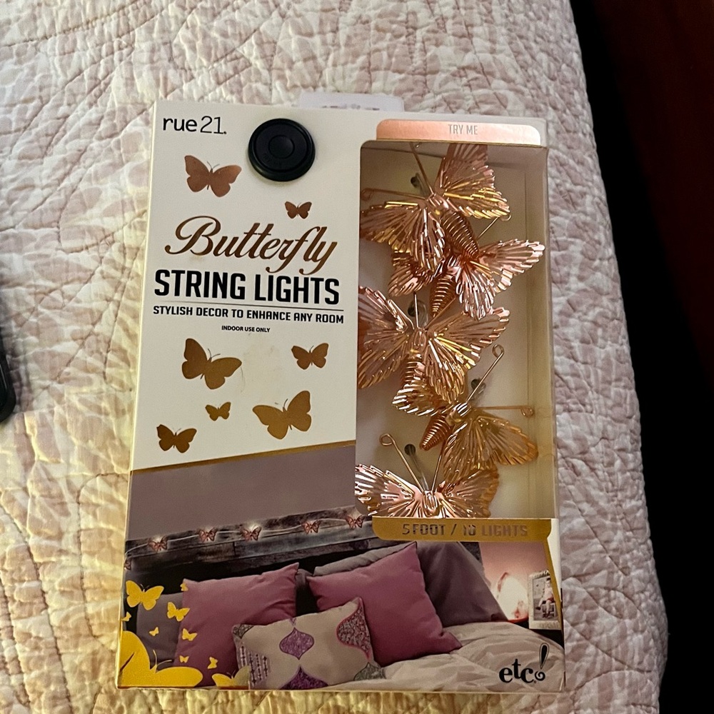 Butterfly 🦋 string lights